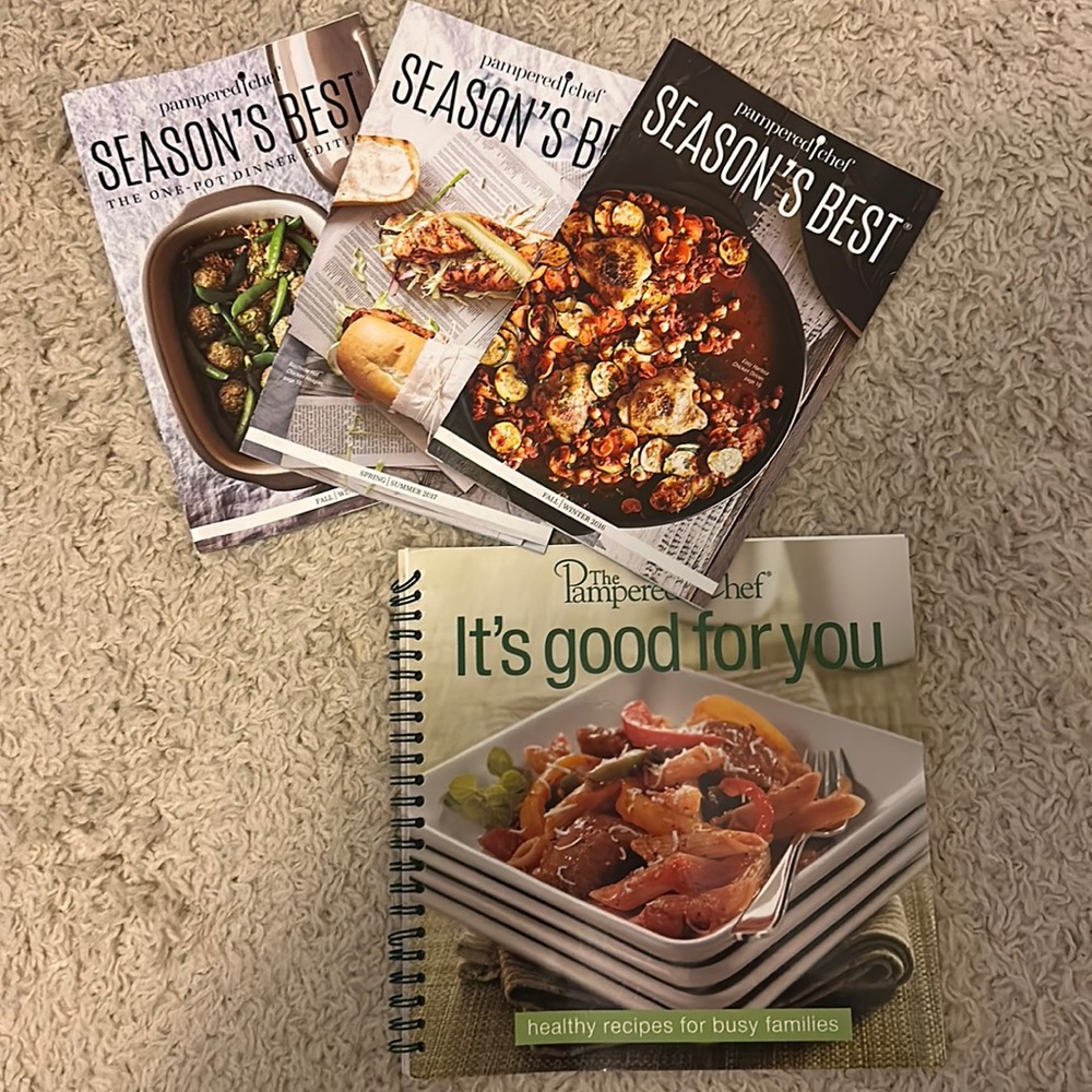 Pampered Chef Cookbooks